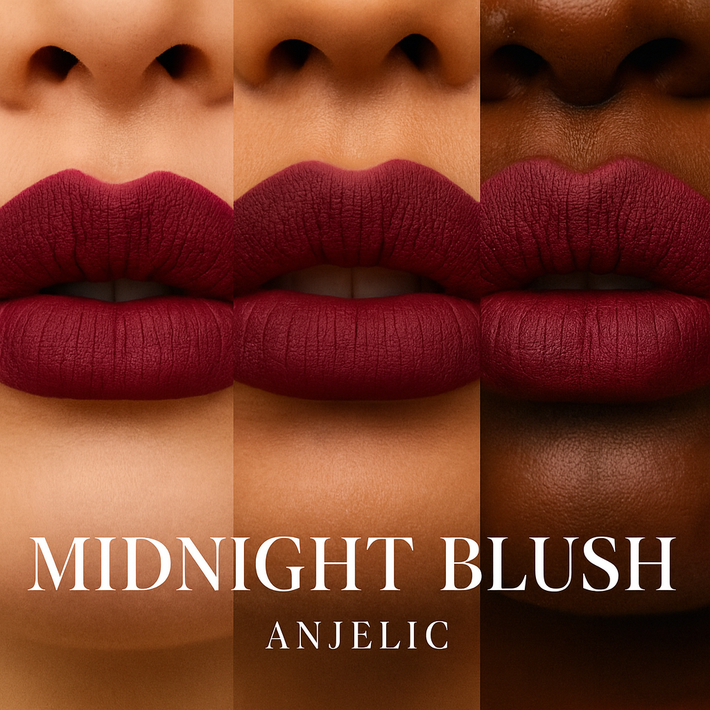 Anjelic Beauty Matte Lip Kit: Midnight Blush
